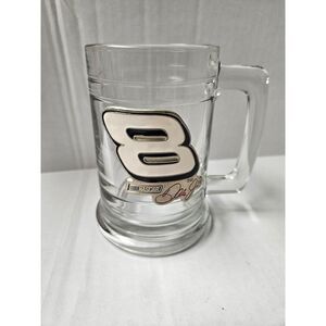 Dale Jr Number 8 Nascar Stein Glass‎
